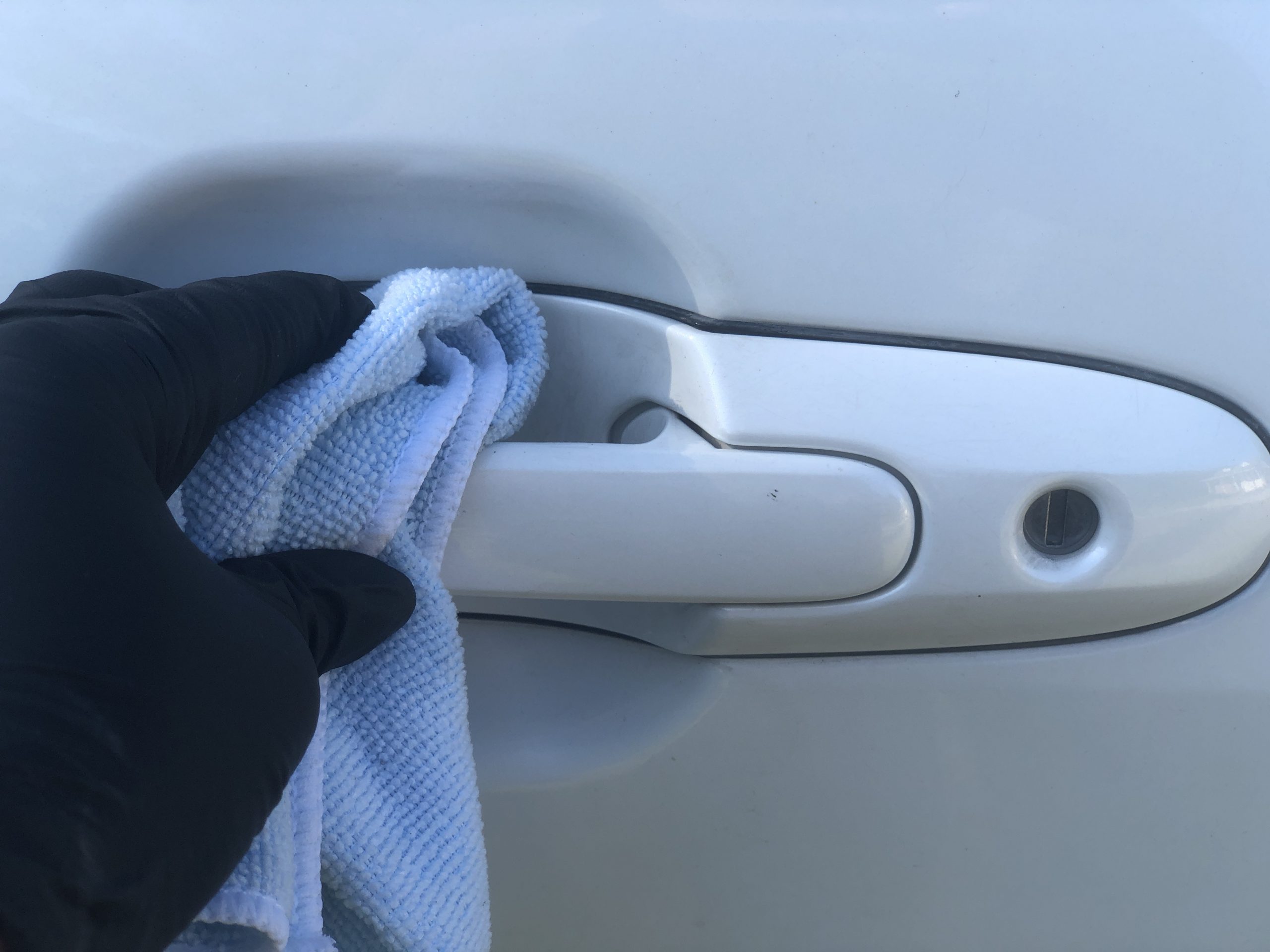 you should sanitize your car's door handles often as part of your efforts to prevent Covid-19, how to sanitize your vehicle