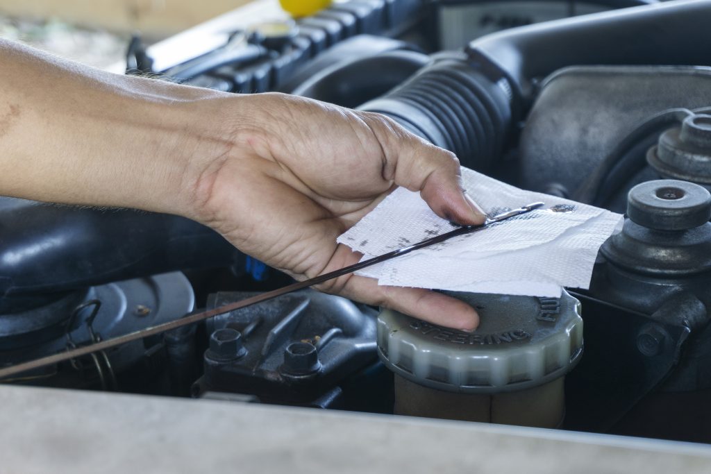 OKC Auto Works can check your motor oil, coolant, windshield wiper fluid, and brake fluid. We will top off your fluids as needed if its not time for a change, and we can change these items for you as well. OKC Auto Works can also flush your transmission. 