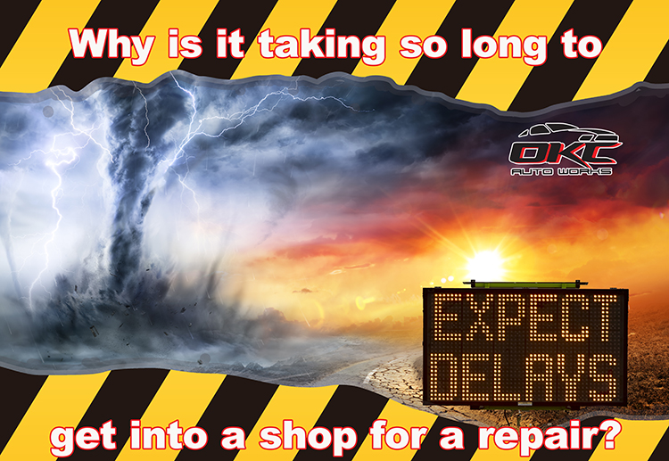 Why is it taking so long to get into a shop for a repair?