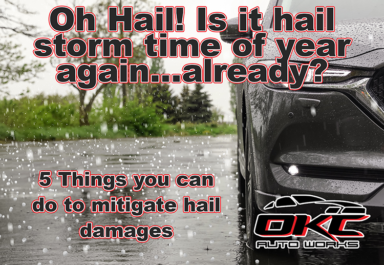 how to mitigate hail storm damages to your vehicle